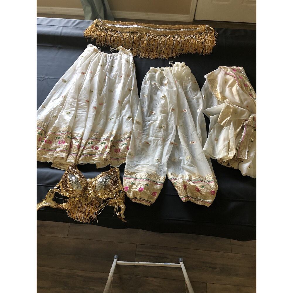 These Images Features A Multi Piece Belly Dance Or Bollywood Style Costume